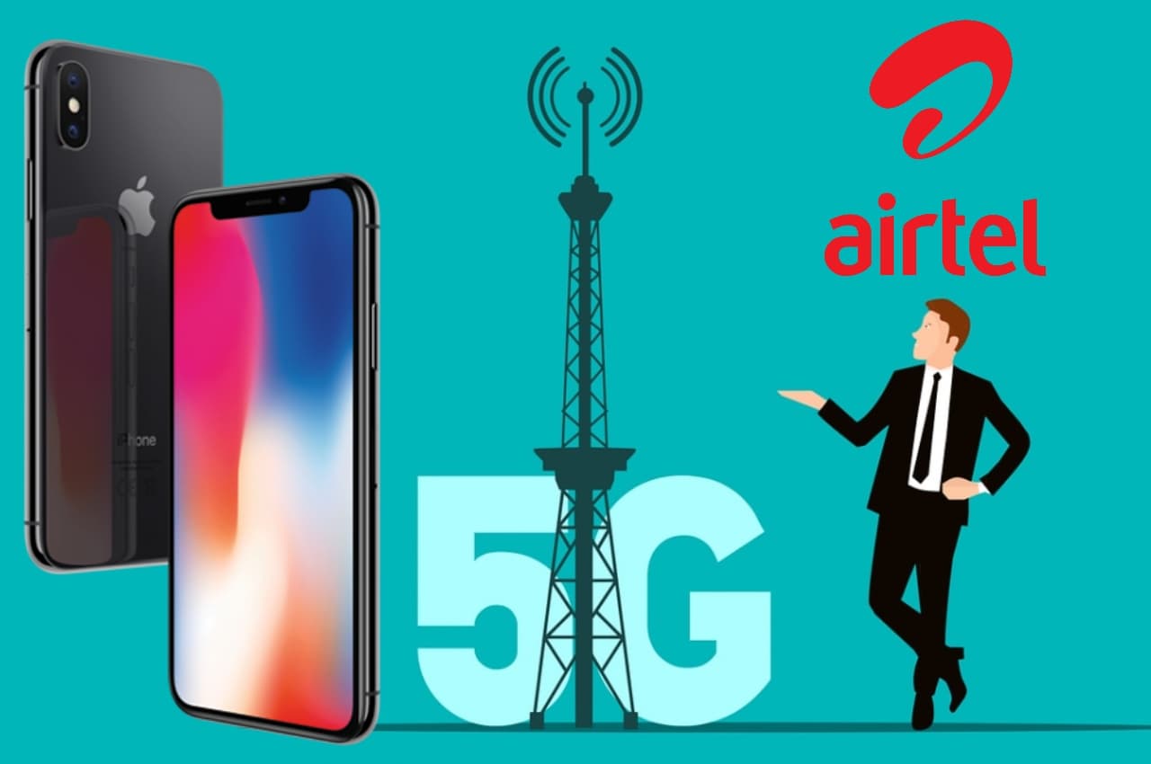 Airtel 5G India for iPhone Airtel 5G India, iPhone 5g