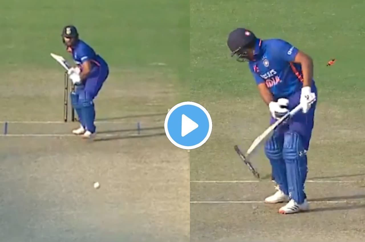 IND vs SL: मधुशंका ने डाली खतरनाक इनस्विंगर, हैरान रह गए Rohit Sharma और उखड़ गए स्टंप, देखें वीडियो
