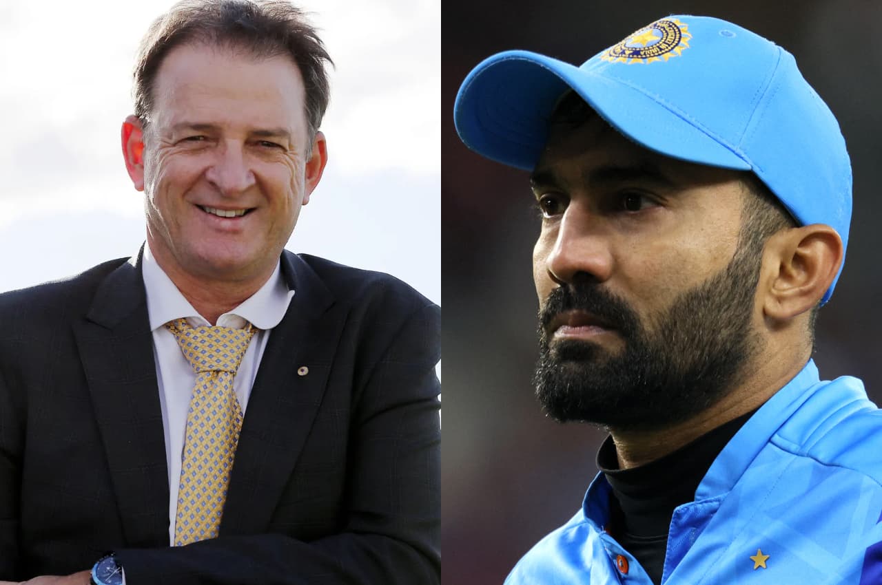 IND vs AUS Dinesh Karthik Mark Waugh IND vs AUS Dinesh Karthik Mark Waugh