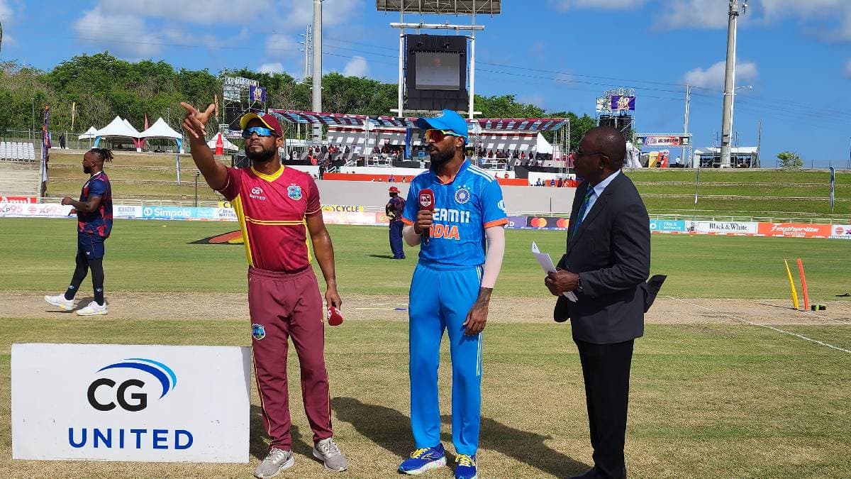 IND vs WI: वेस्टइंडीज ने जीता टॉस, रोहित विराट को आराम ऋतुराज को मौका, देखें प्लेइंग इलेवन