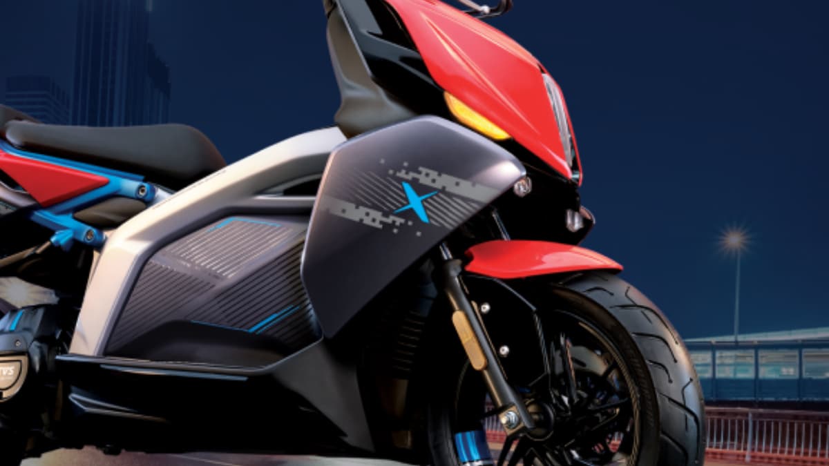 TVS X ev scooter revealed know price TVS X ev scooter revealed know price