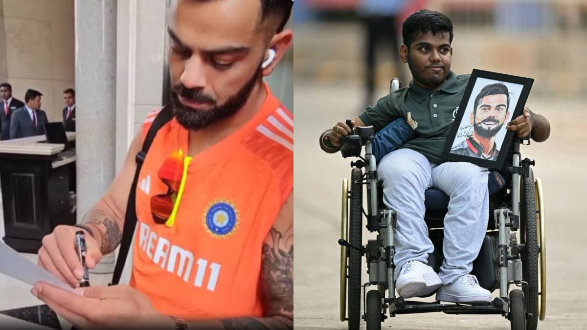 Watch Video: विराट कोहली ने फिर जीता दिल, व्हीलचेयर पर बैठे फैन को आगे बढ़कर दिया ऑटोग्राफ