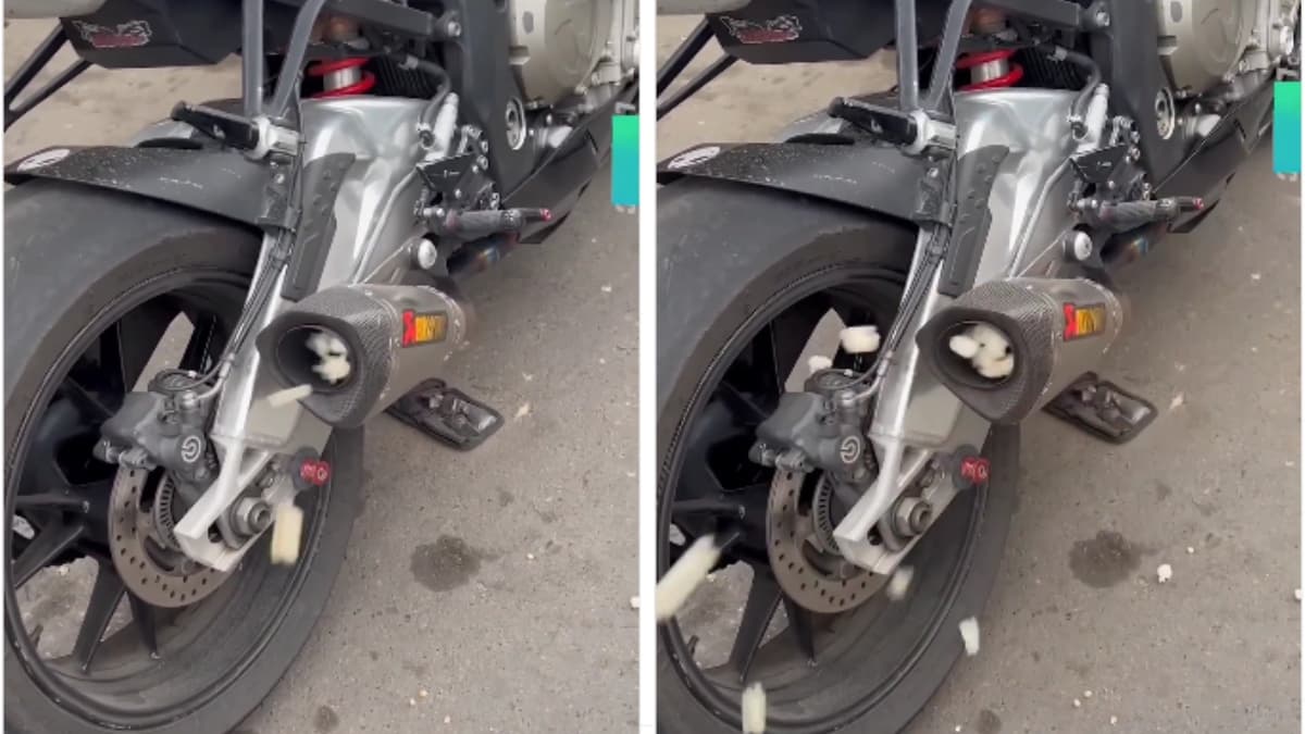 Bike Exhaust में मक्का डालकर बनाए पॉपकॉर्न, Watch Video