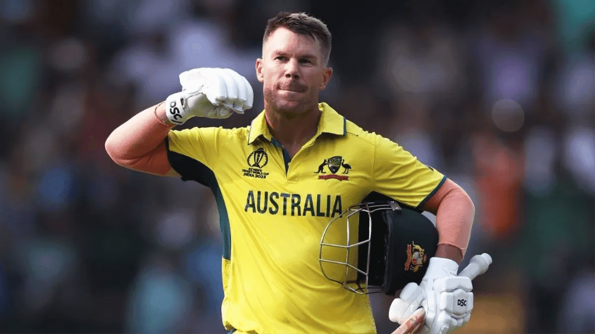 AUS vs SA David Warner Equals Rohit Sharma Sachin Tendulkar 500 Plus Runs ODI World Cup Editions David Warner India vs Australia ODI World Cup 2023