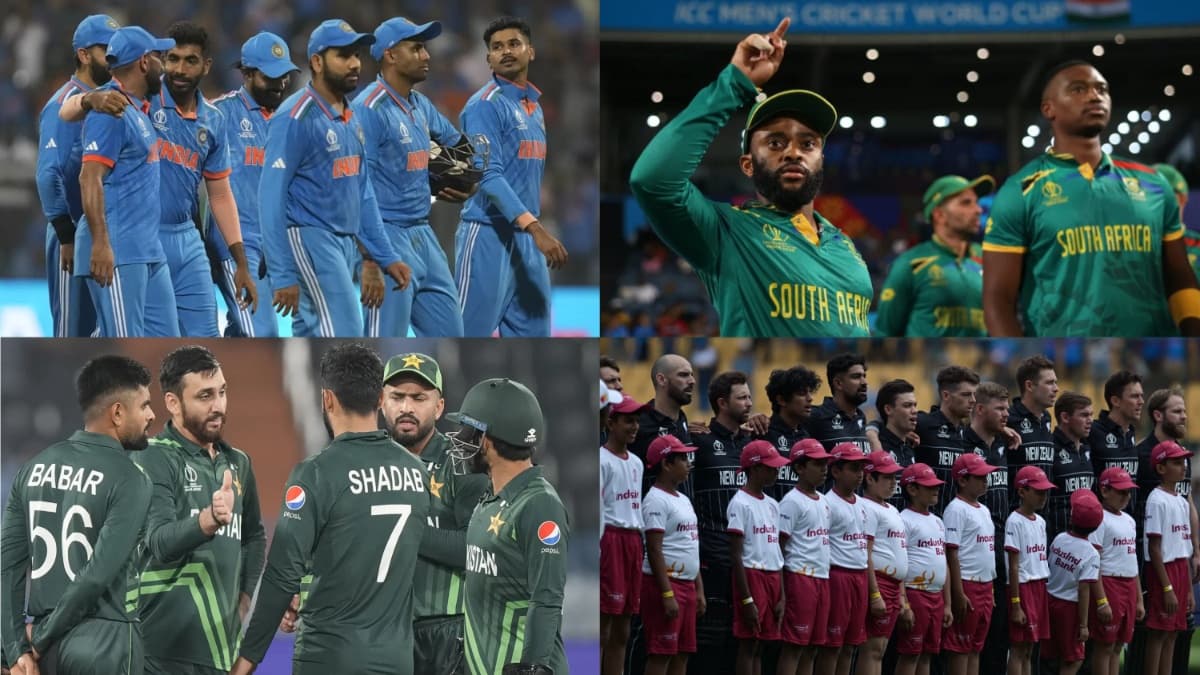 World Cup 2023: सेमीफाइनल की दो टीमें कंफर्म, Pakistan अंतिम-4 के करीब! कैसे पहुंचेगा न्यूजीलैंड?