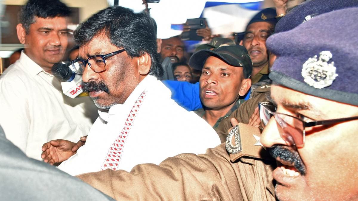 Hemant Soren ED Custody Hemant Soren ED Custody