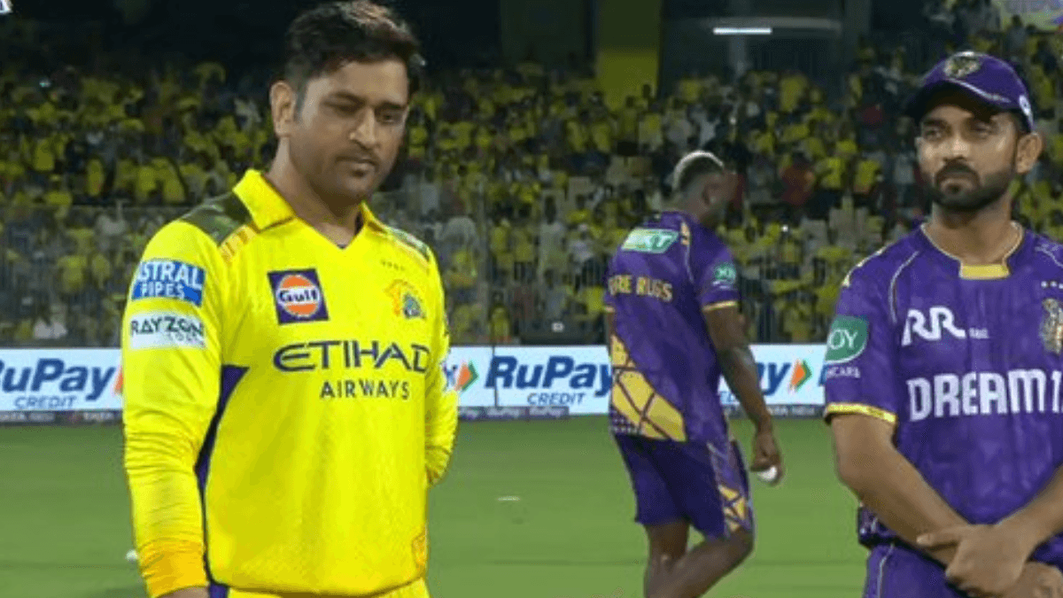 CSK vs KKR: केकेआर ने टॉस जीतकर किया बॉलिंग का फैसला, देखें दोनों टीमों की प्लेइंग इलेवन