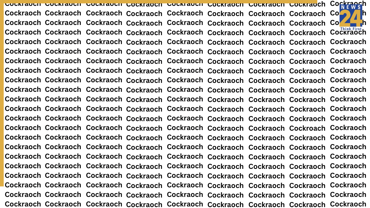 असली Gen Z ही 5 सेकंड में ढूंढ पाएंगे, Cockraoch की भीड़ में छिपा Cockroach; 99% लोग हुए फेल