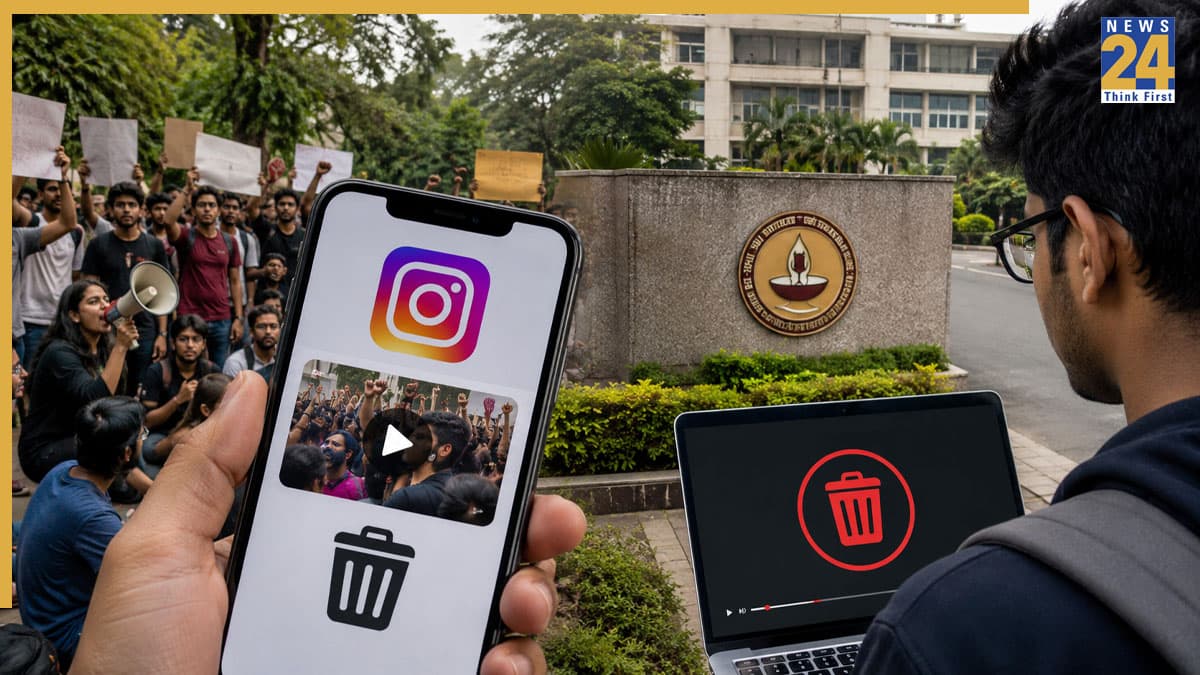 'जंतर-मंतर प्रोटेस्ट के समर्थन वाले वीडियो इंस्टाग्राम से हटाएं', IIT मद्रास ने छात्रों को दिया आदेश