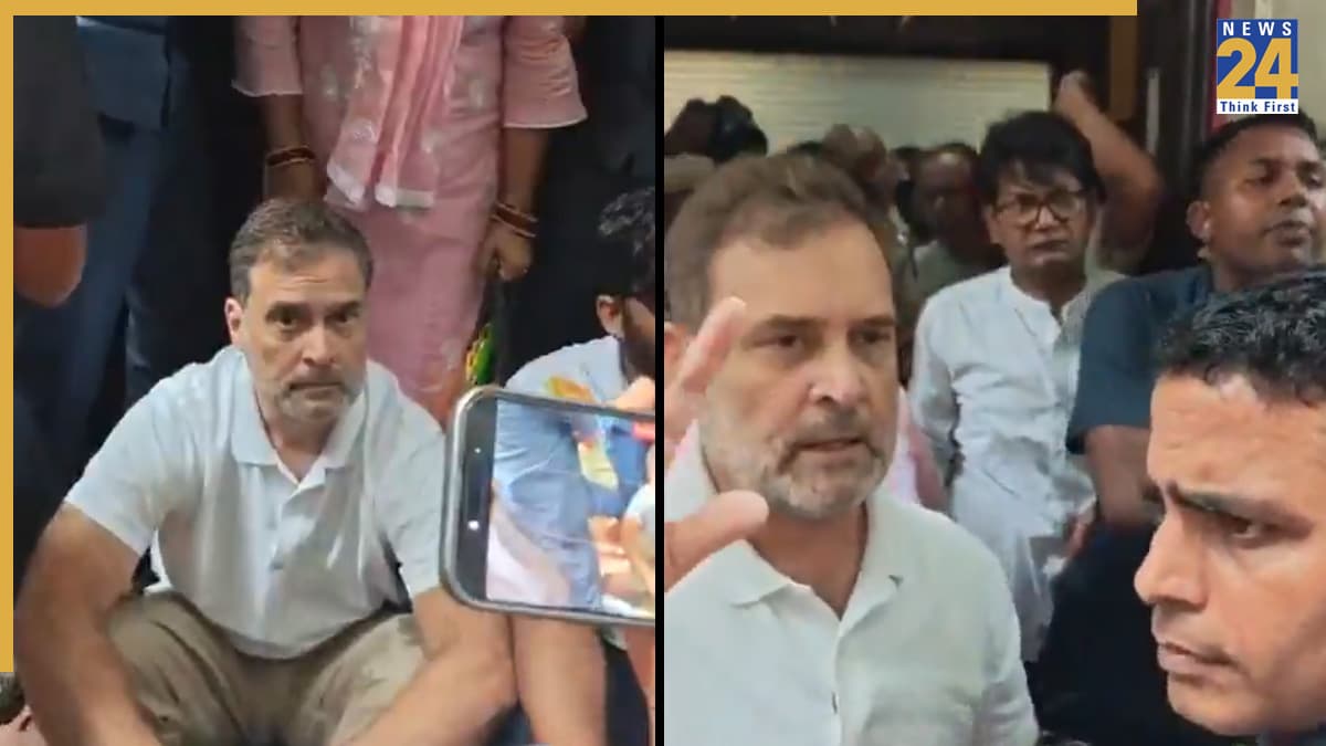 'FIR दर्ज हो, हम चले जाएंगे', पैलेट गन मुद्दे पर राहुल गांधी का बड़ा बयान, DCP ऑफिस के बाहर धरना जारी