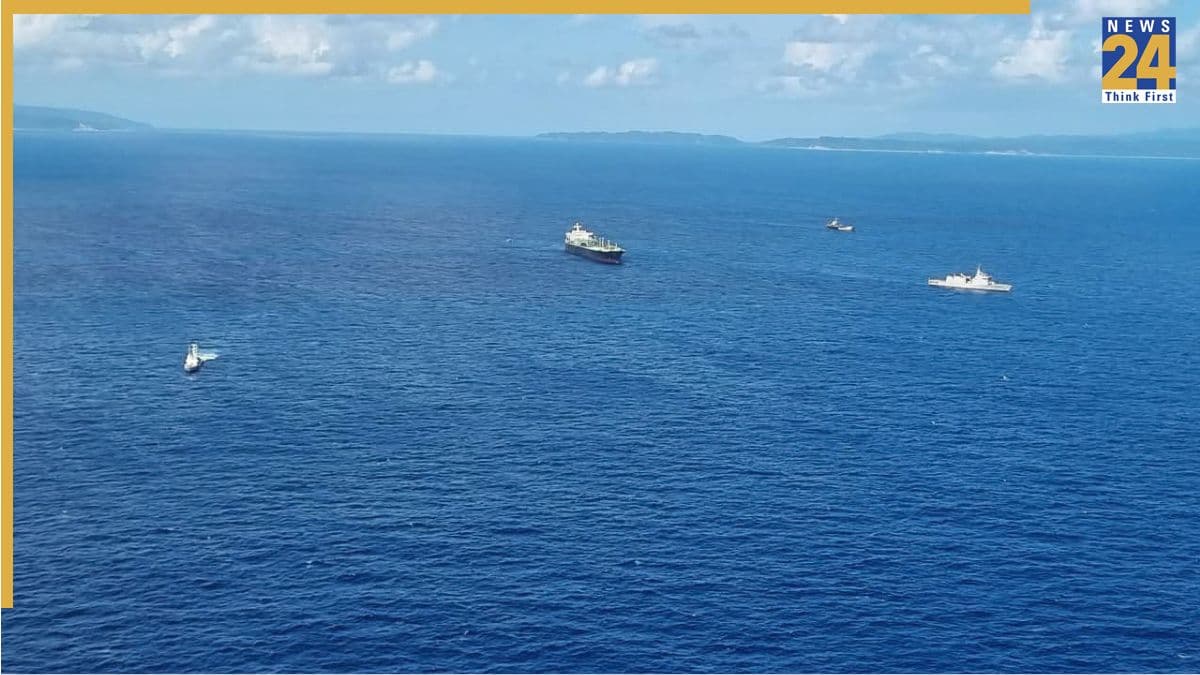 होर्मुज स्ट्रेट के पास LPG टैंकर पर ड्रोन हमला, 9 भारतीय समेत सभी क्रू सुरक्षित, खोर फक्कन में डाला लंगर