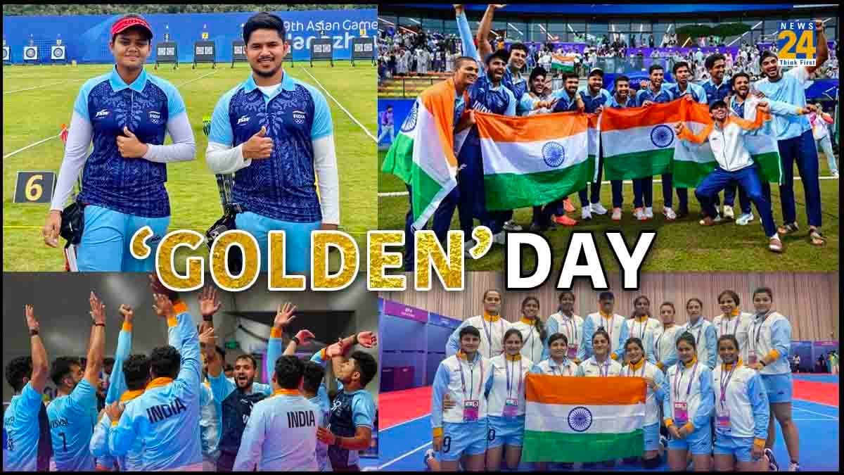 Asian Games 2023: कबड्डी से क्रिकेट तक की 'Golden Journey', एक दिन में 6 गोल्ड जीतकर रचा इतिहास
