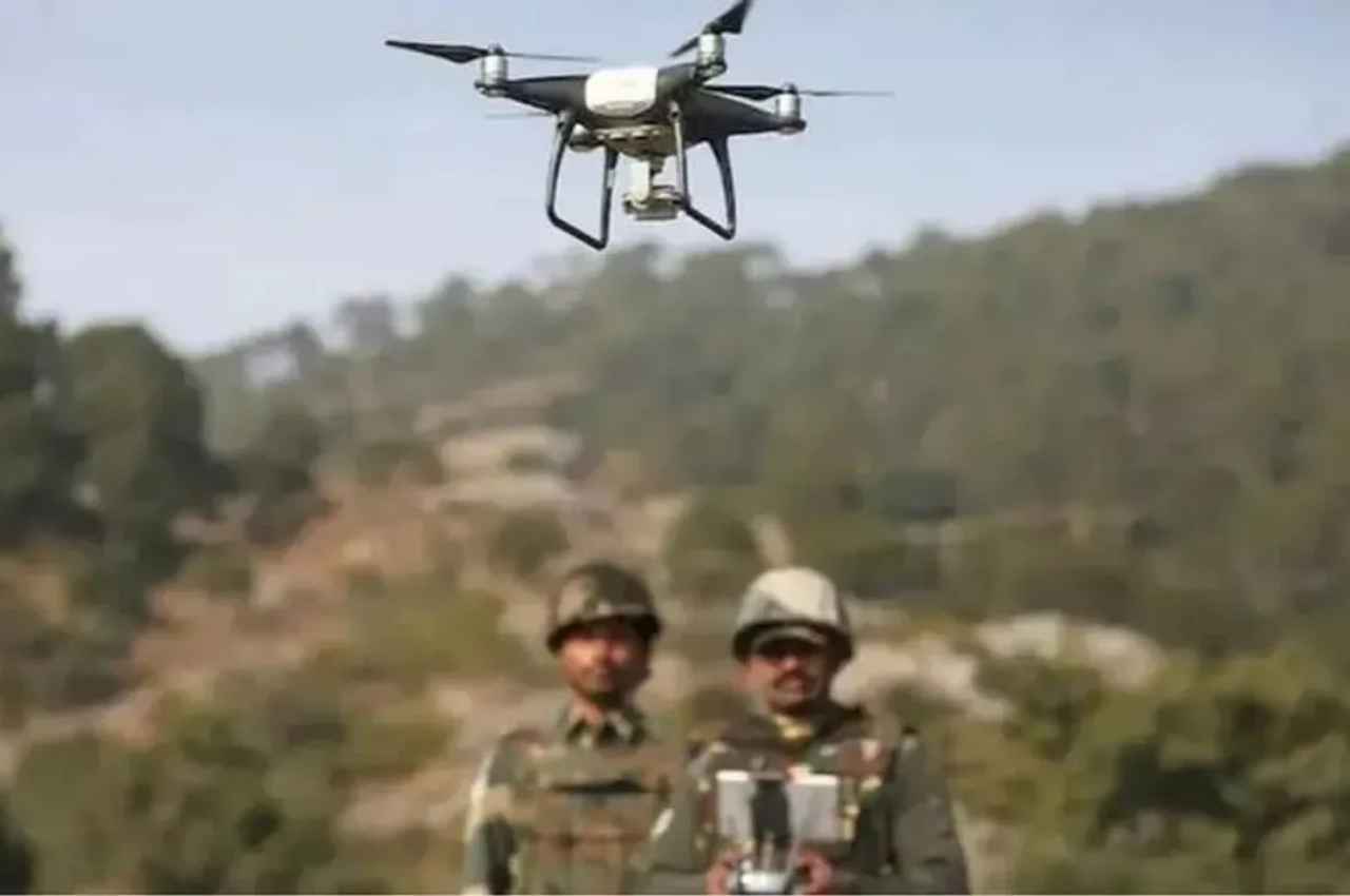Rajasthan: श्रीगंगानगर में बॉर्डर के पास दिखे तीन ड्रोन, BSF की जवाबी फायरिंग से हुआ गायब