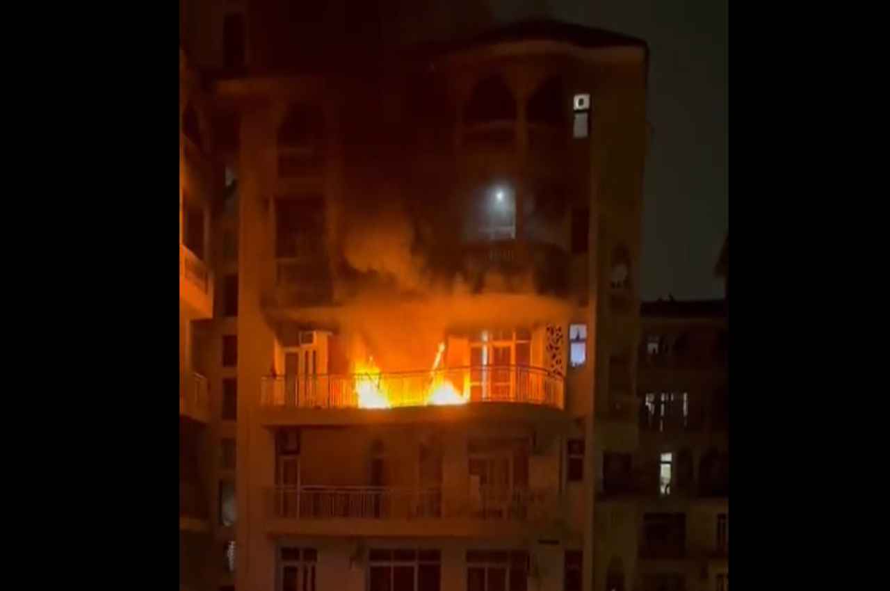 Fire In Flate
