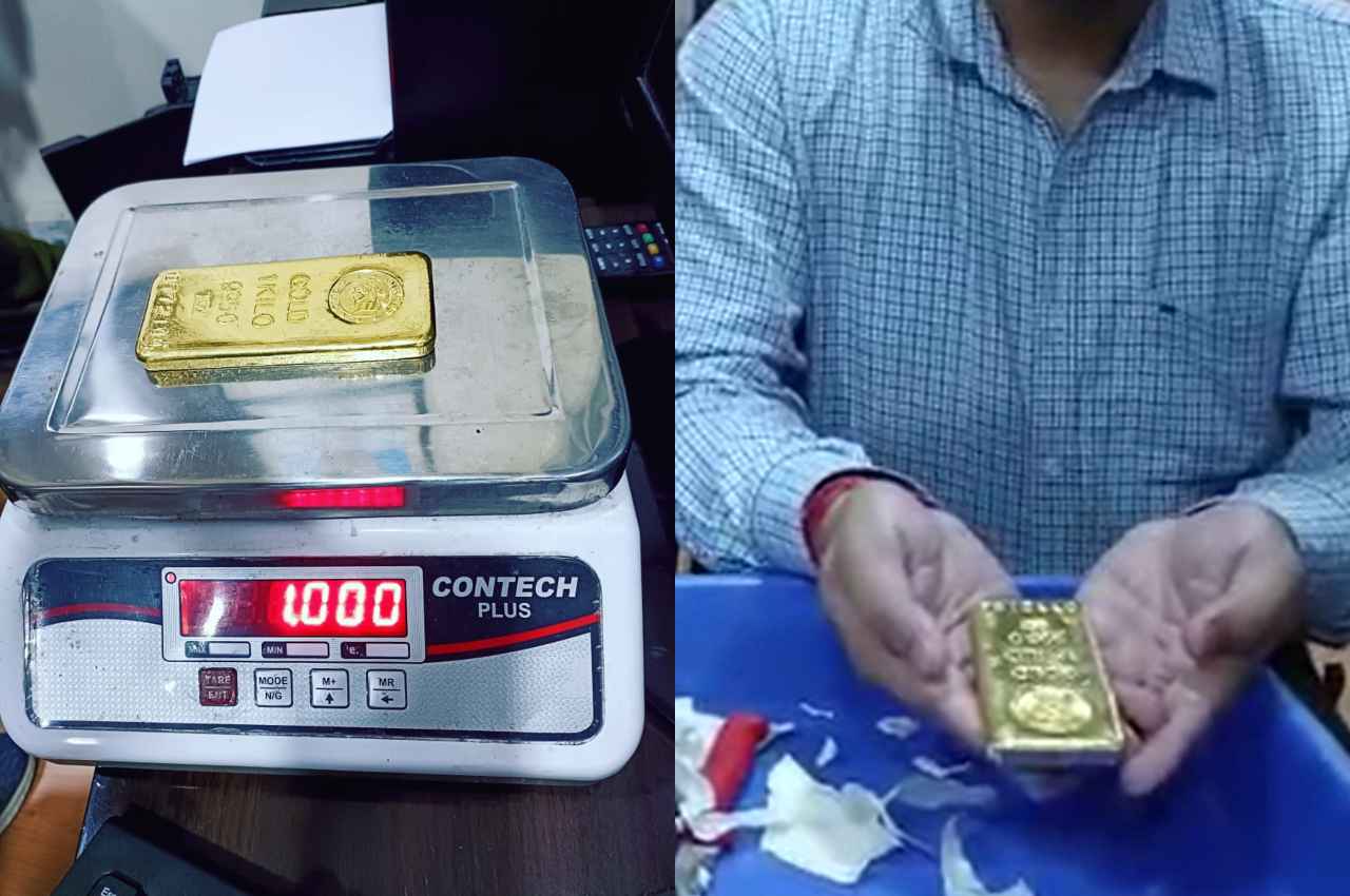 Gold seized again in Jaipur