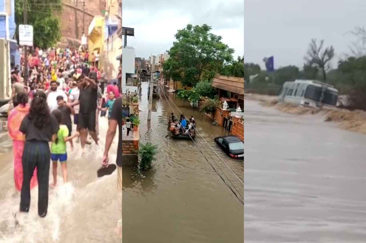 Heavy rain in Jodhpur (1)