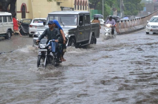Heavy rains in Rajasthan