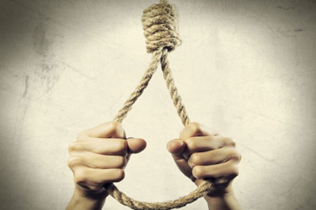 The body of a person was found hanging from a tree in Thanagaji.