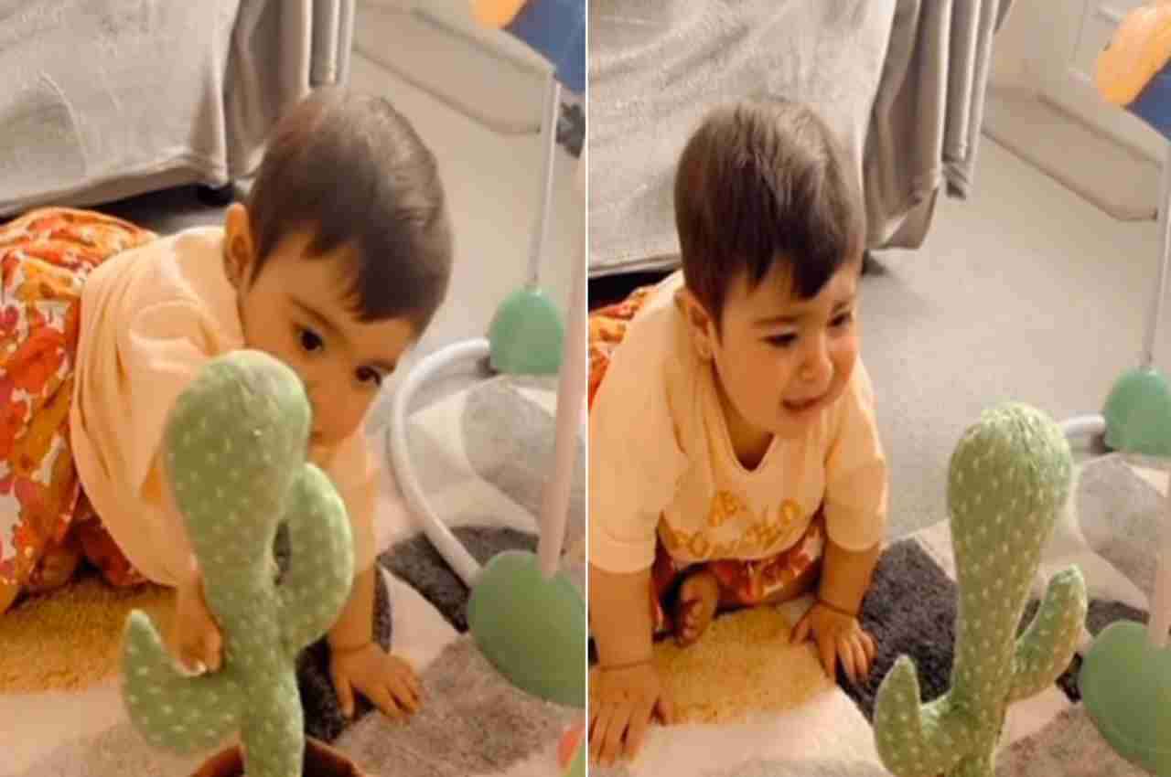 Viral Video: इस छोटे बच्चे ने खिलौने को देख दिया ऐसा रिएक्शन, हर कोई हो गया लोटपोट