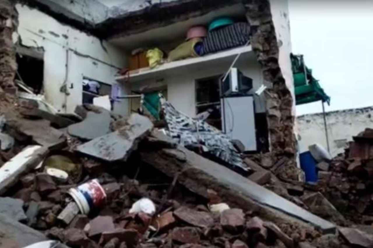 house collapsed due to heavy rain in jodhpur