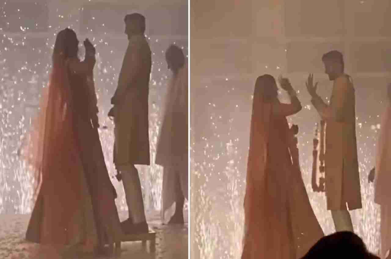 Viral Video: वरमाला स्टेज पर दूल्हा-दुल्हन करने लगे ऐसा काम, देख महमानों की खुली रह गई आंखें