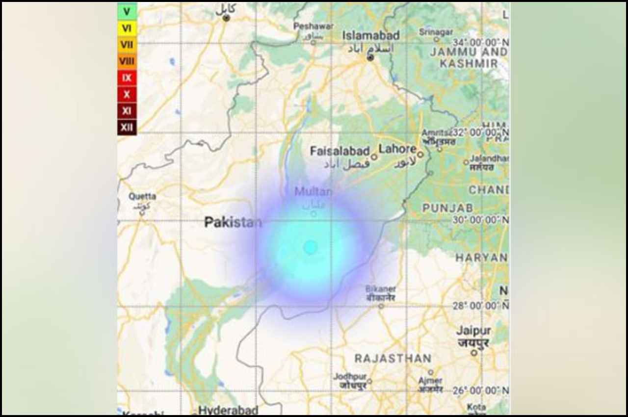 राजस्थान का बीकानेर भूकंप के झटकों से थर्राया, तीव्रता रही 4.1
