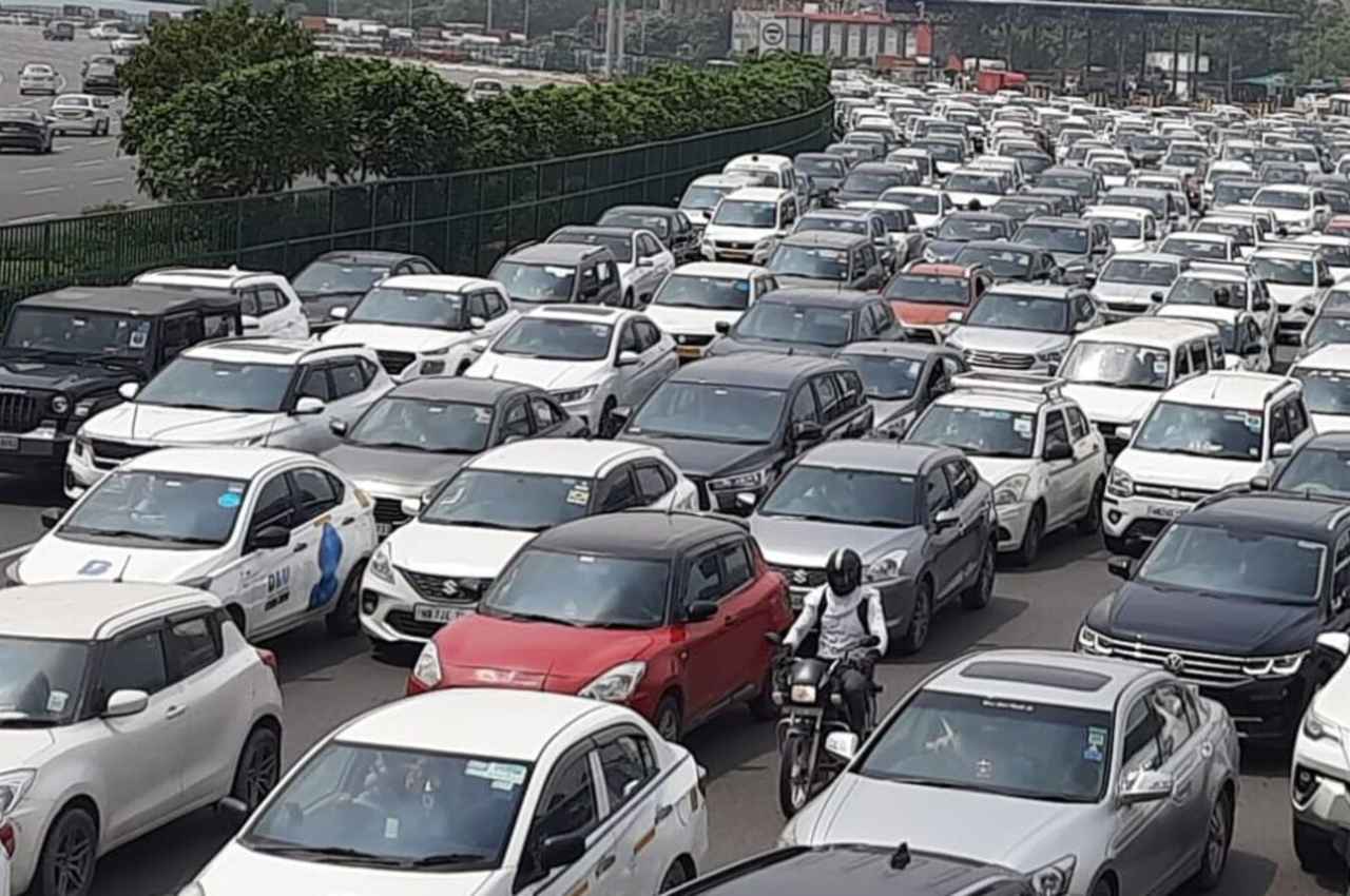 Delhi traffic Jam