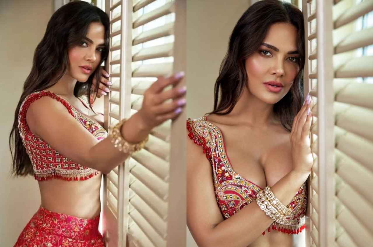 Esha Gupta ने लहंगा पहन कराया हसीन फोटोशूट, अदाओं पर लट्टू फैंस