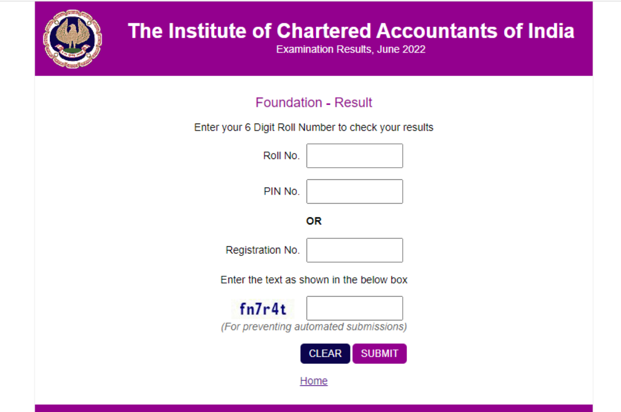 ICAI CA Foundation Result 2022