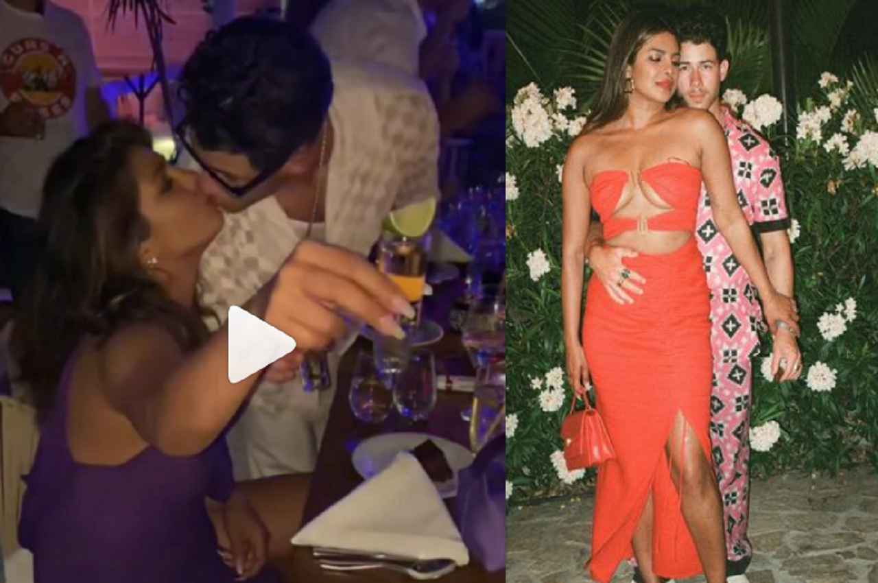 Priyanka Chopra Unseen Video: दुनियादारी भूल लिप-लॉक करते दिखे प्रियंका चोपड़ा-निक जोनस
