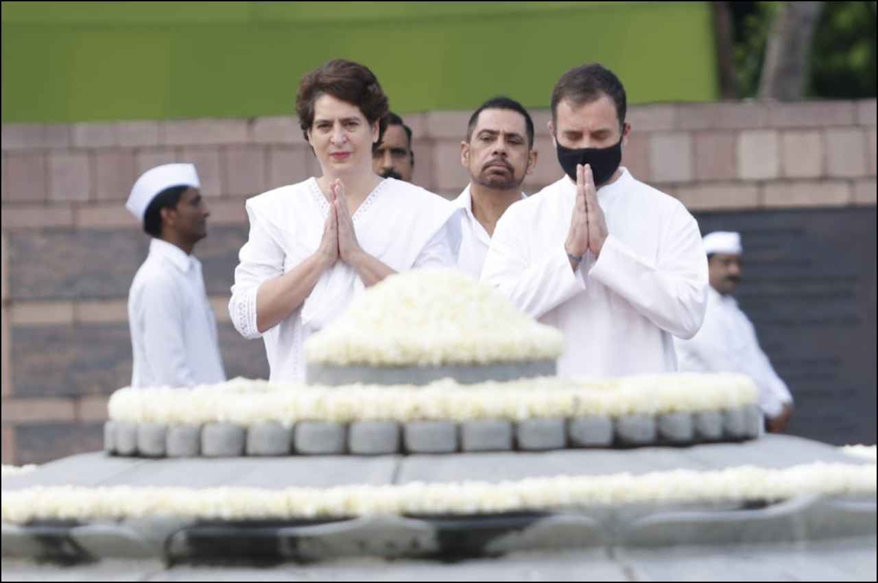 Rahul Gandhi and Priyanka Gandhi