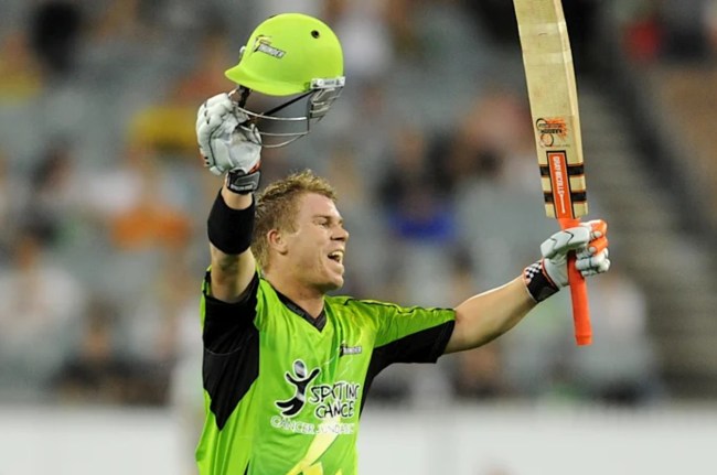 David Warner will play Big Bash League