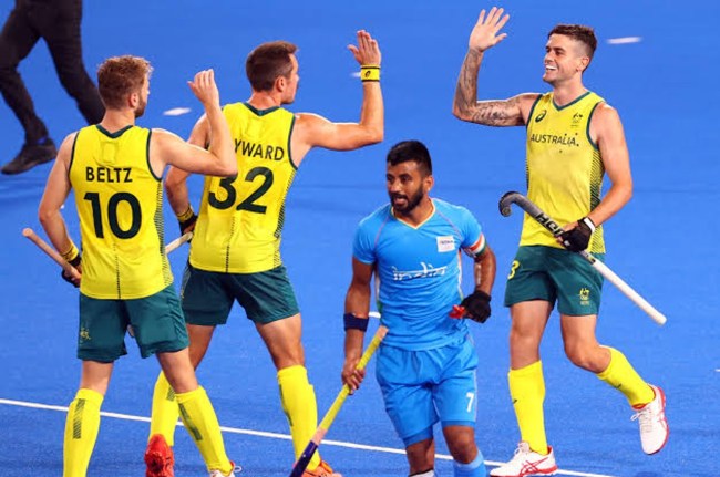 Australia men hockey team won gold