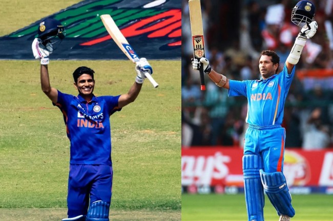 Shubman Gill hits fist odi hundred