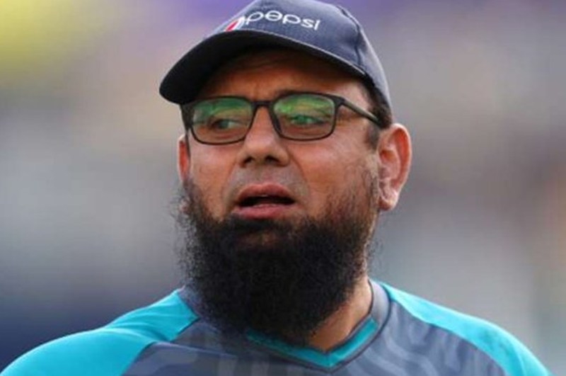 Pakistan team head coach Saqlain Mushtaq