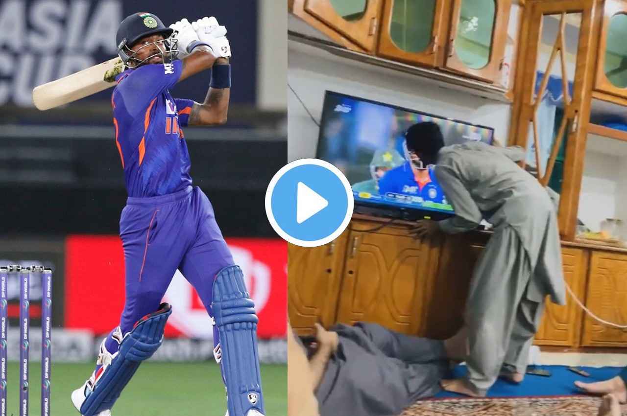 kissing Pandya on TV screen
