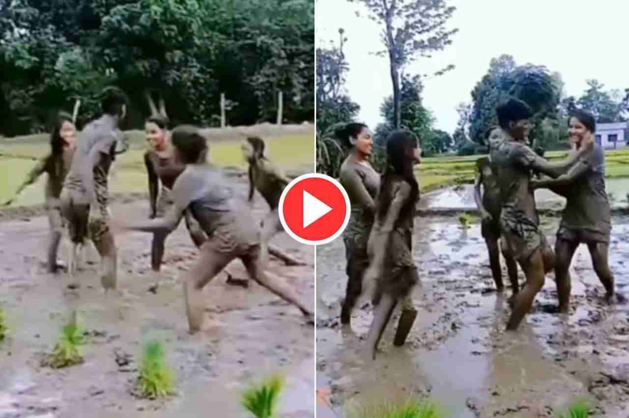 Viral Video: कबड्डी खेलते-खेलते लड़के ने मारी बाजी, मैदान में ही लड़की के साथ करने लगा रोमांस, फिर..