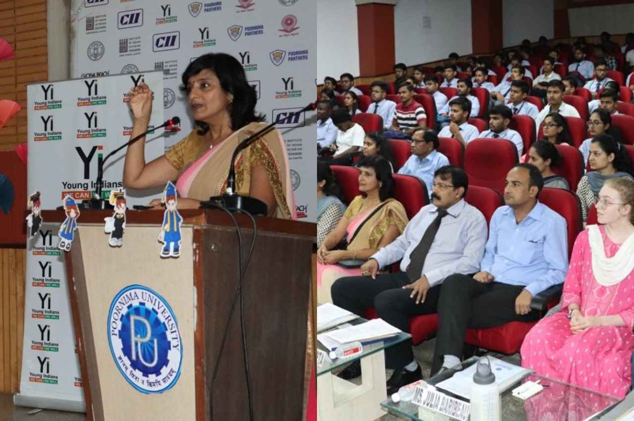 International Youth Day: पूर्णिमा यूनिवर्सिटी में देश-विदेश के युवाओं ने एसडीजी व क्लाइमेट चेंज पर की चर्चा
