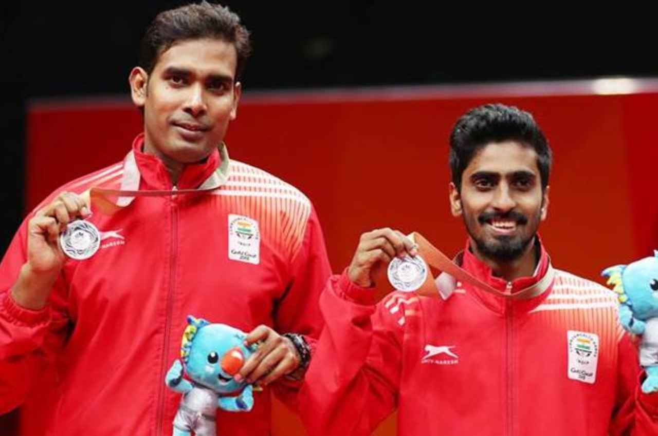 CWG 2022: टेबल टेनिस में शरत कमल और साथियान ज्ञानसेकरन की जोड़ी ने जीता सिल्वर