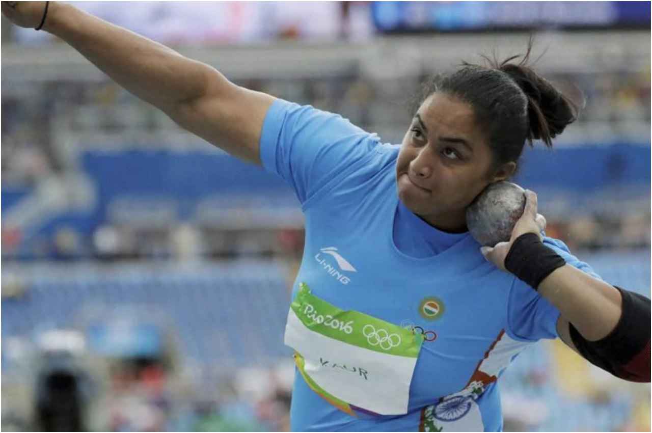 cwg 2022 shot put manpreet kaur