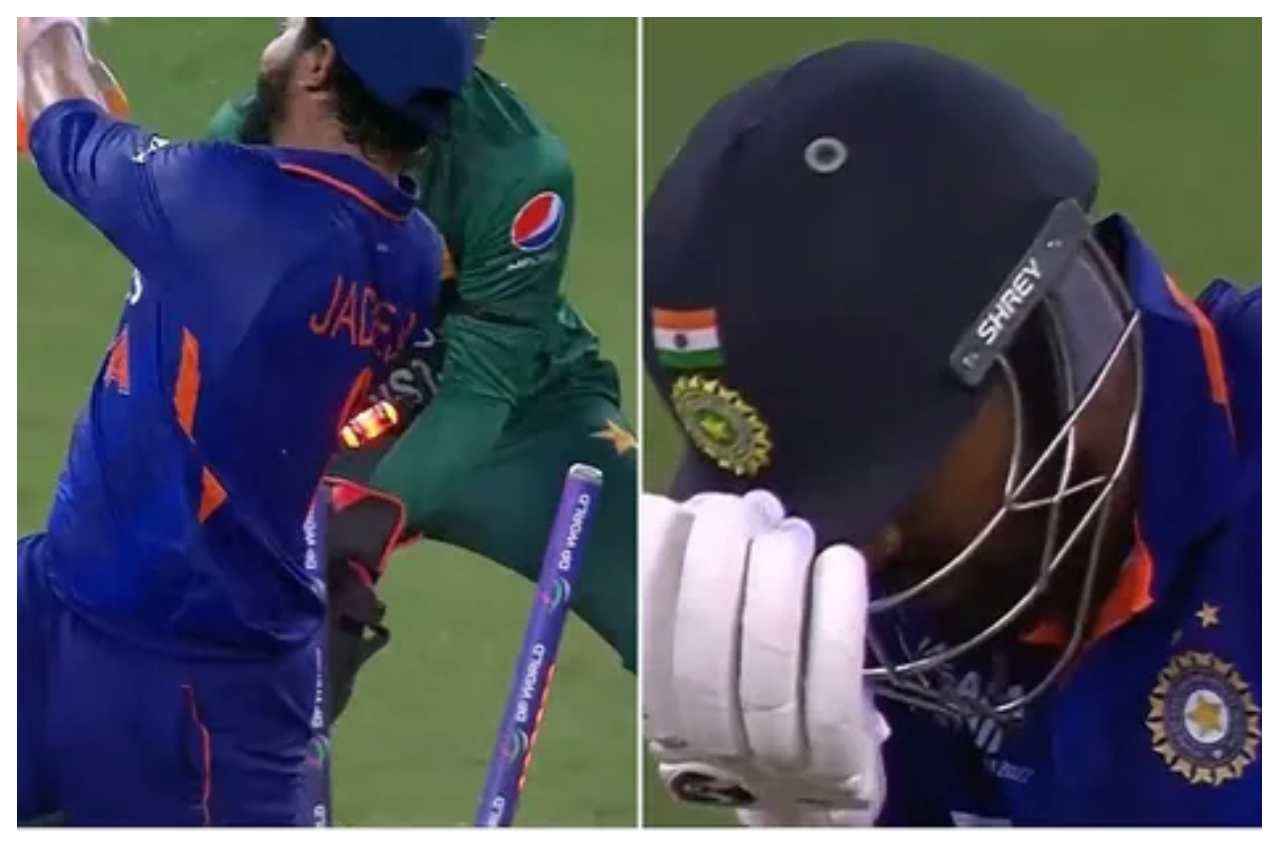 IND vs PAK: जडेजा हुए क्लीन बोल्ड तो हार्दिक ने दिया गजब का रिएक्शन, देखें वीडियो