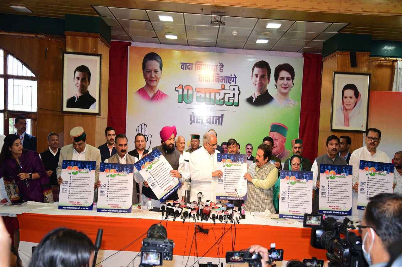 Himachal congress हिमाचल कांग्रेस