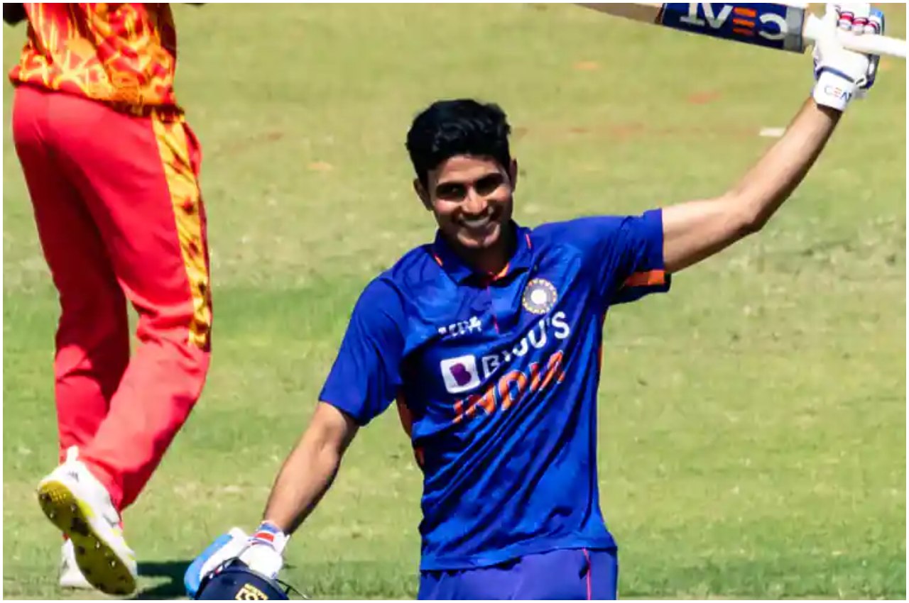 icc ranking shubman gill