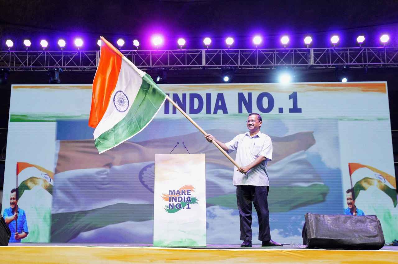 अरविंद केजरीवाल ने की 'मेक इन इंडिया नंबर 1 की शुरूआत, कहा- भारत को सबसे मजबूत देश बनाना हमारा मिशन