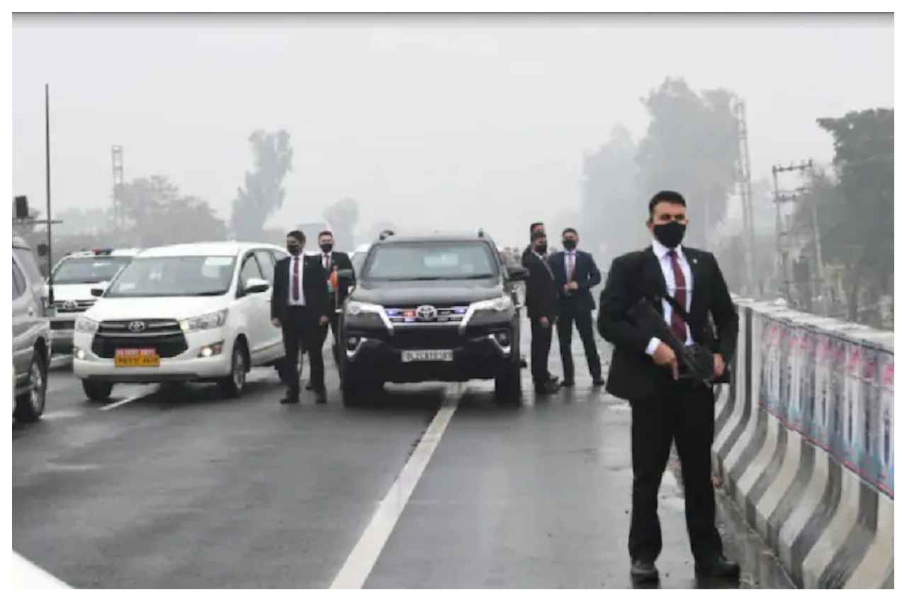 कमेटी की रिपोर्ट फिरोजपुर एसएसपी नहीं निभा पाए ड्यूटी, पाकिस्तान से मात्र 10 किमी दूर थे पीएम