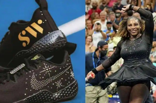 serena williams diamond sneakers