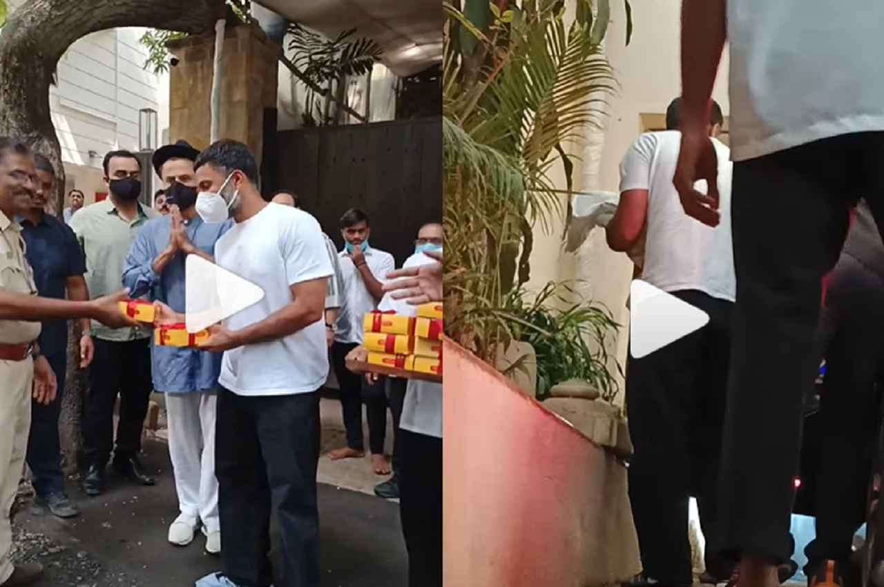 अस्पताल से डिस्चार्ज सोनम कपूर बेटे के साथ हुईं स्पॉट, नाना अनिल कपूर ने बांटी मिठाई