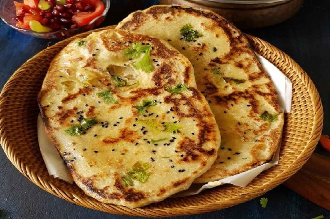 कश्मीरी जाफरानी नान