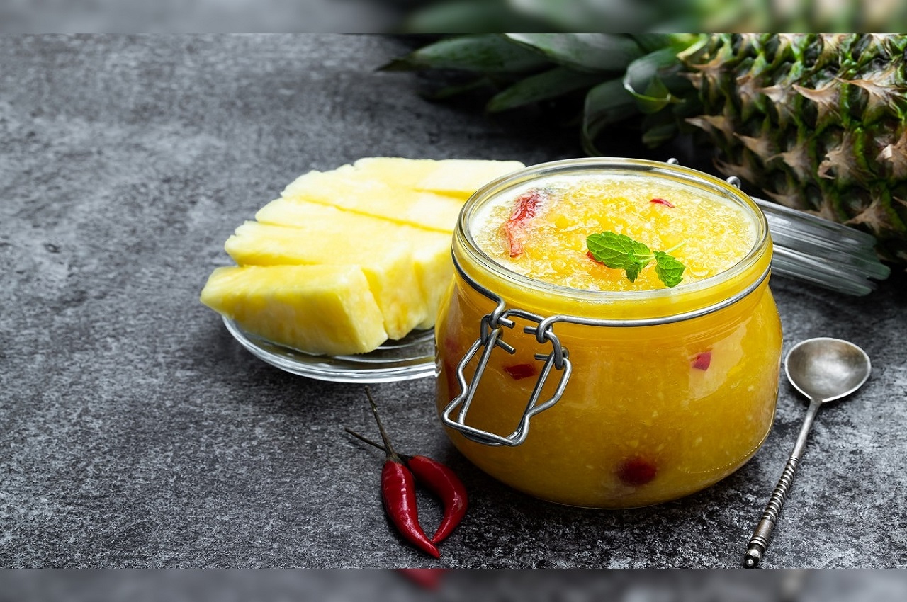 Pineapple Chutney Recipe: Increase immunity with sour sweet chutney of pineapple, note this simple recipe