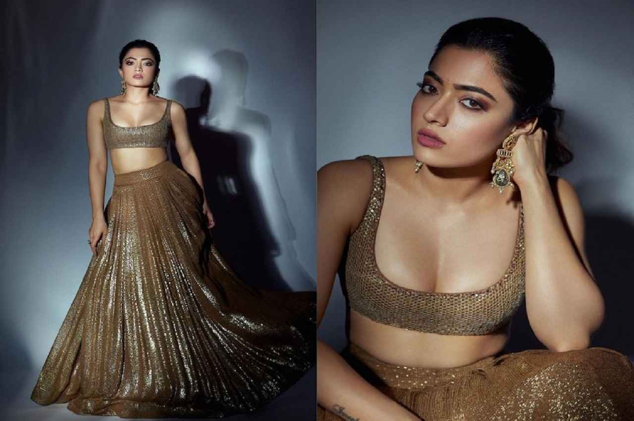 Rashmika Mandanna Latest Pics: गोल्डन गर्ल बनकर रश्मिका मंदाना लगा रही हैं बोल्डनेस का तड़का, फैंस ने कमेंट्स की लगा दी झड़ी